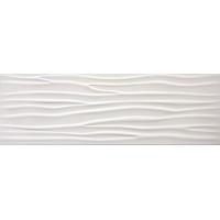 WAVE WHITE MATE RELIEVE 30x90 WAVE WHITE MATE RELIEVE 30x90