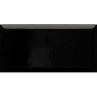 METRO BLACK BEVELLED 10x20 METRO BLACK BEVELLED 10x20