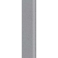 MOSAIC SATIN GREY STEP 30x120