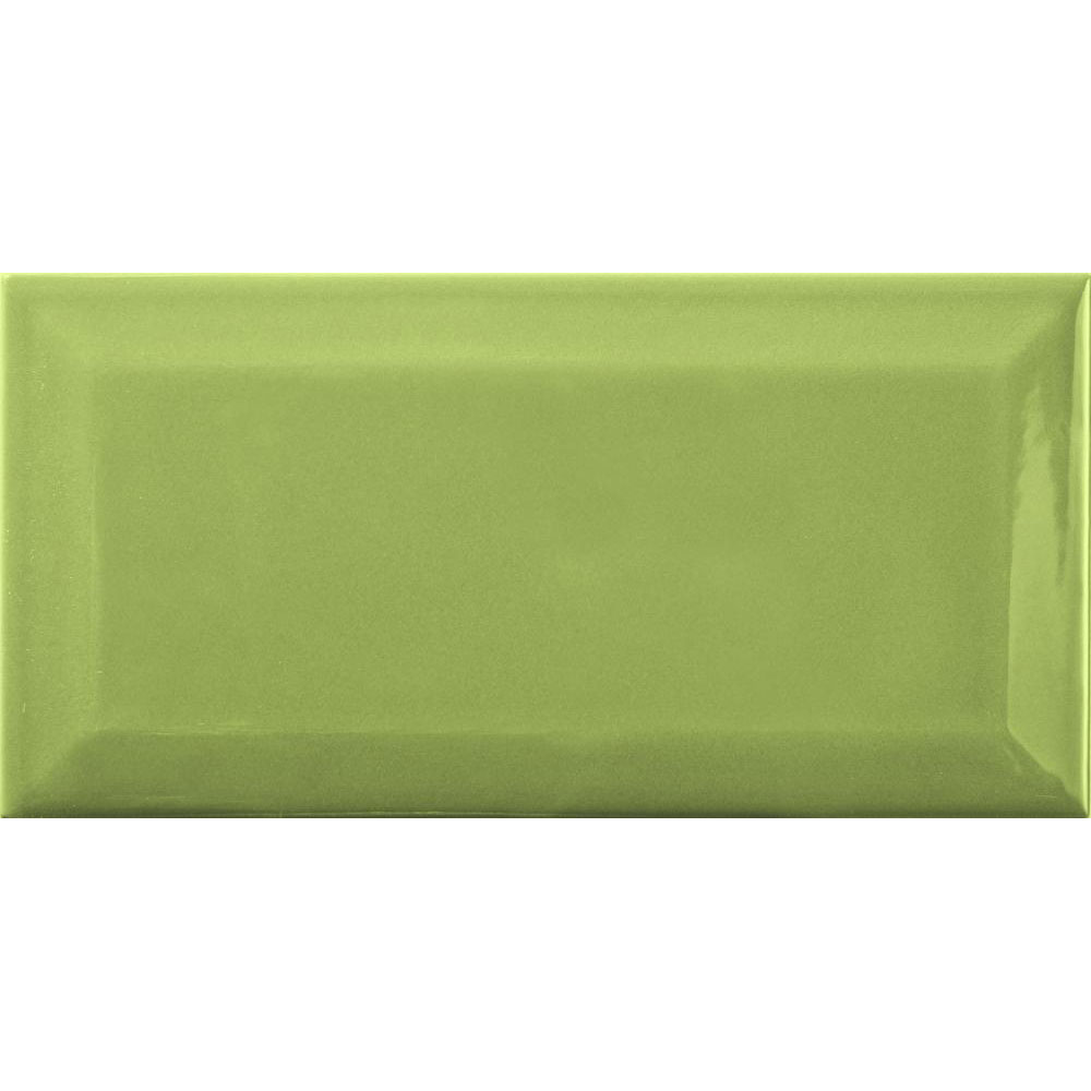 METRO GREEN BEVELLED 10x20