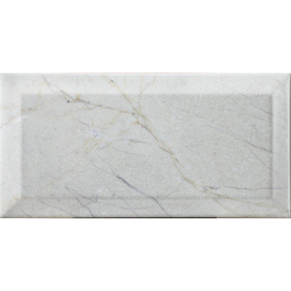 MARMOL GRIS BEVELLED GLOSSY 10x20