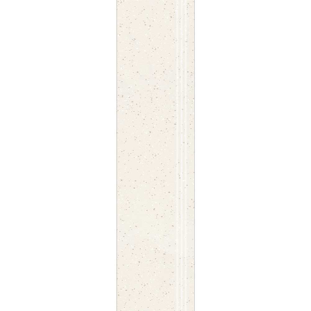 MOSAIC SATIN WHITE STEP 30x120