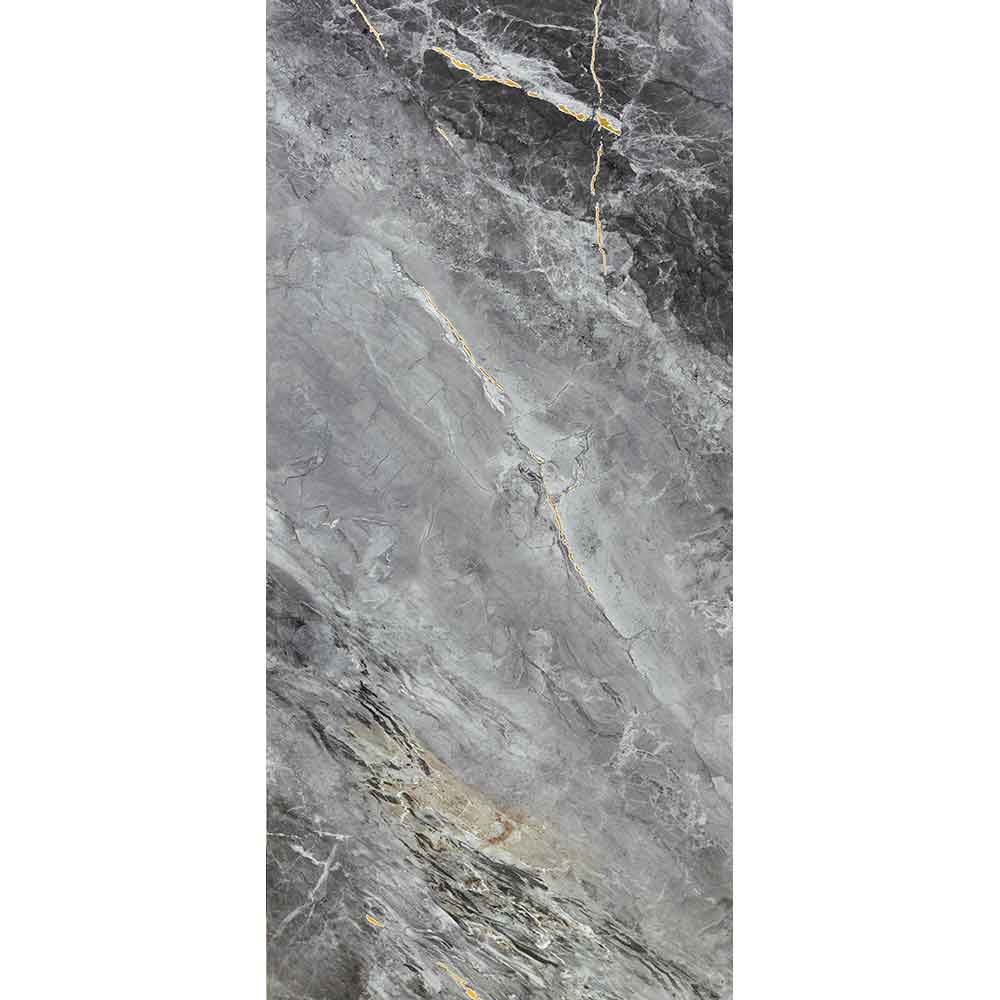 PLACA WPC GREY MARBLE GOLD 120x60 5MM